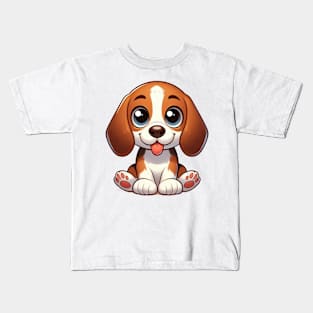 Cute Beagle Kids T-Shirt